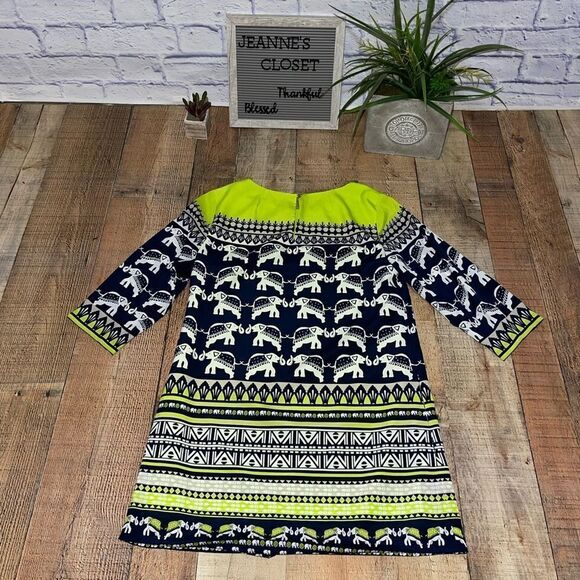 Elephant Pattern Crown & Ivy dress - Picture 3 of 12